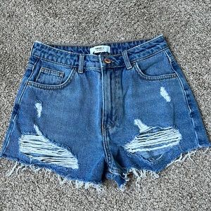 Jean shorts